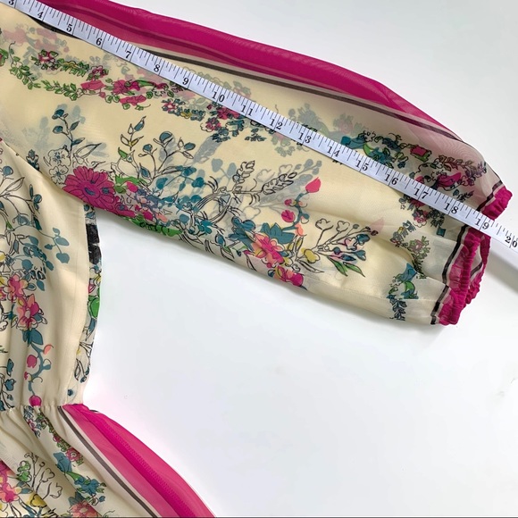 Boutique Floral A-line Knee-length Dress EUC - Picture 15 of 15